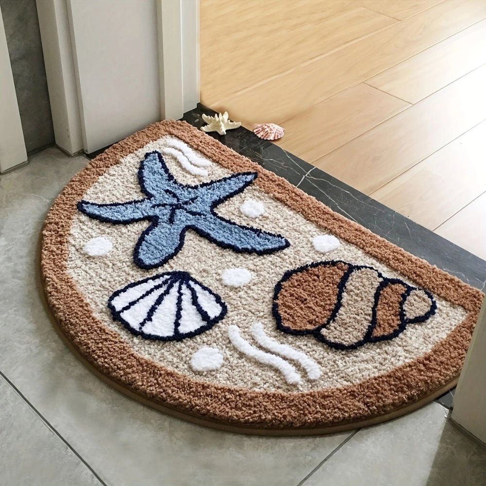 Hommfer – Tapis de Bain Demi - Cercle Antidérapant - Hommfer