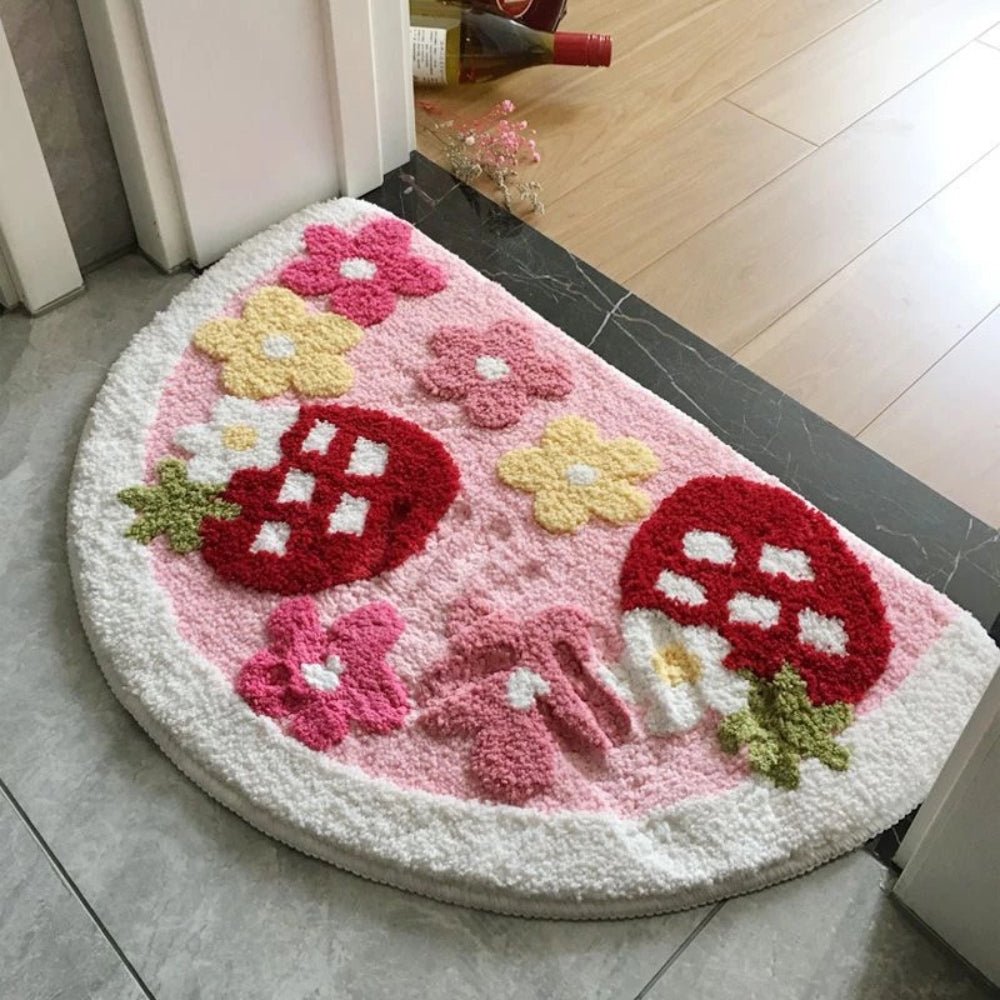 Hommfer – Tapis de Bain Demi - Cercle Antidérapant - Hommfer