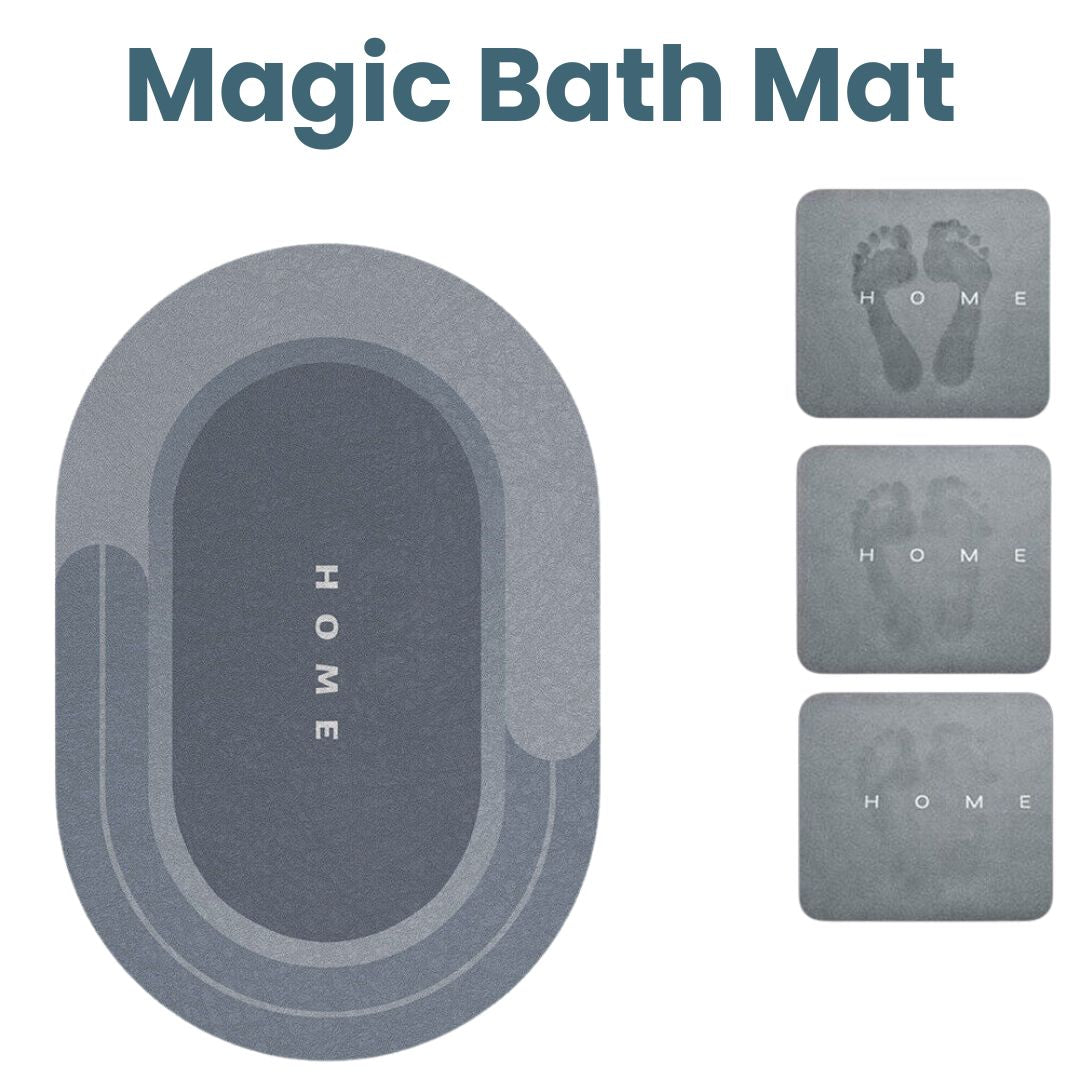 Hommfer - Tapis de bain magique | Tapis antidérapant super absorbant - Hommfer