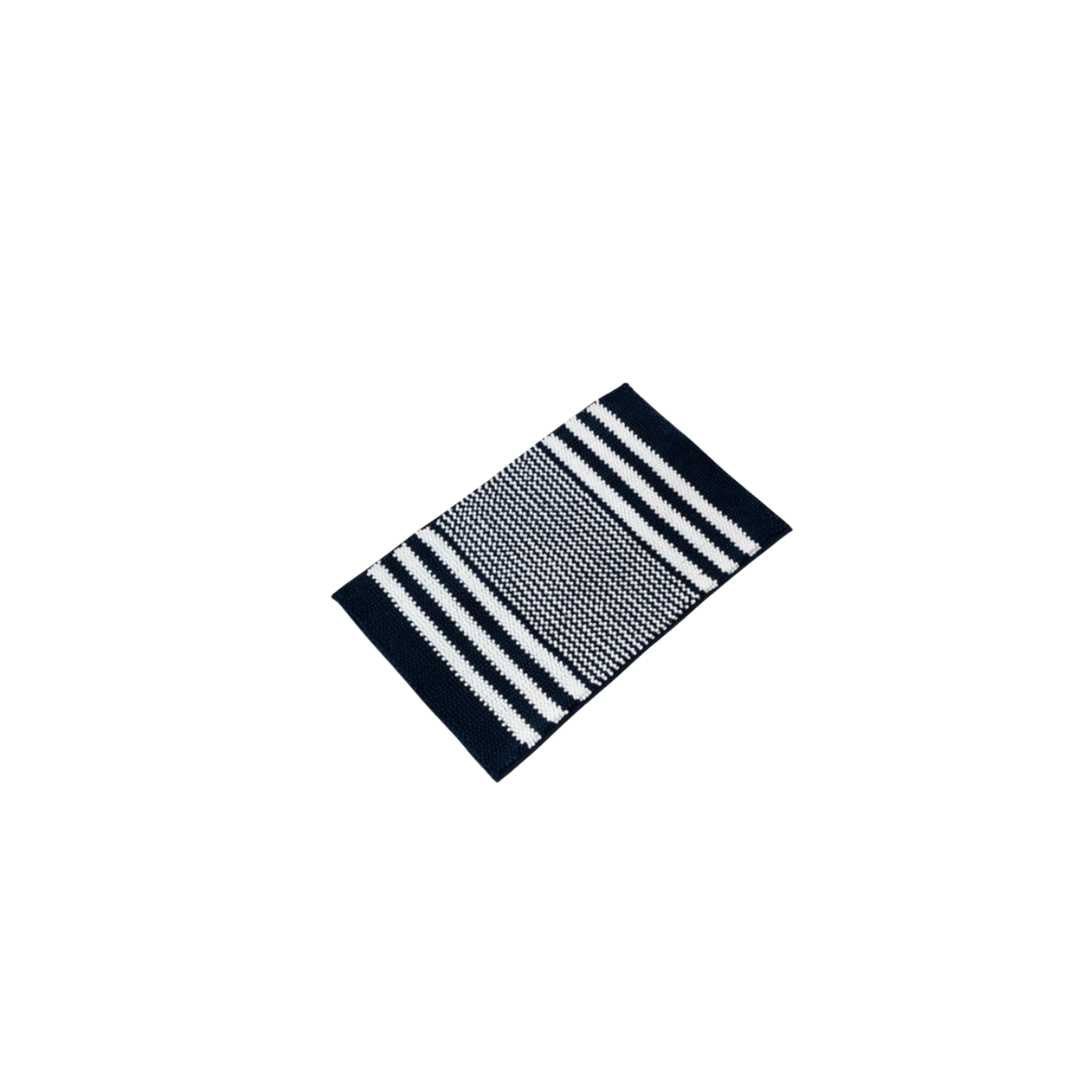 Hommfer – Tapis de Bain Rayé en Chenille - Hommfer
