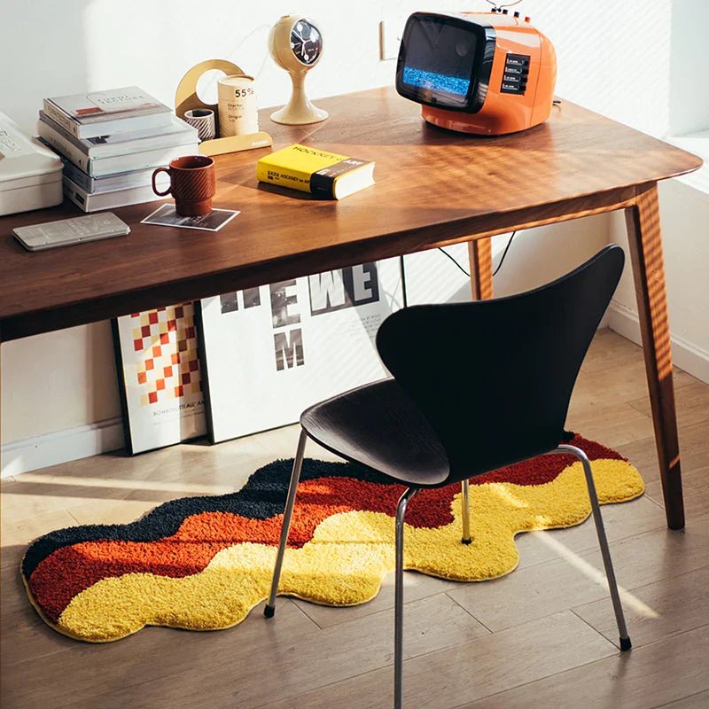Hommfer - Tapis de Bain Tufté Sunset Rider pour la Salle de Bain - Hommfer