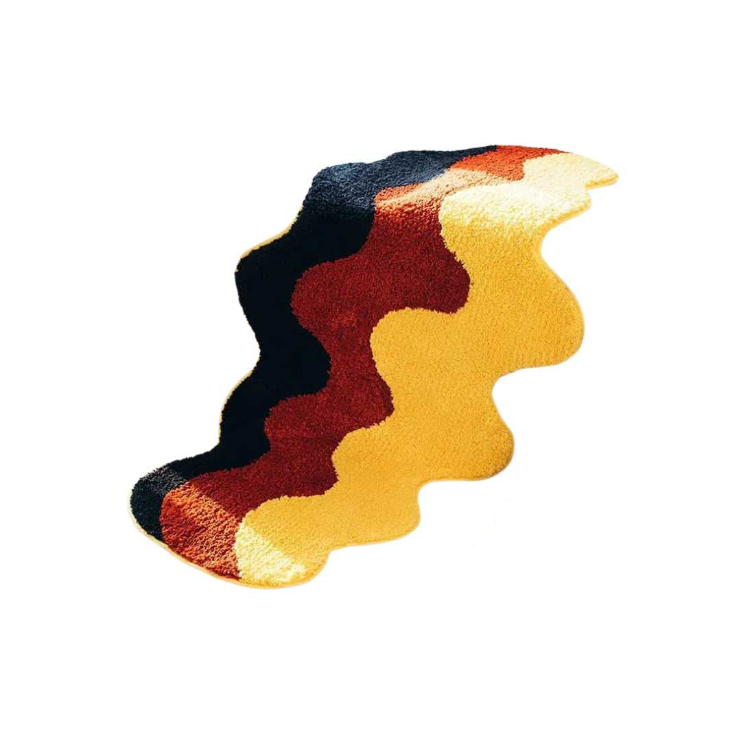 Hommfer - Tapis de Bain Tufté Sunset Rider pour la Salle de Bain - Hommfer