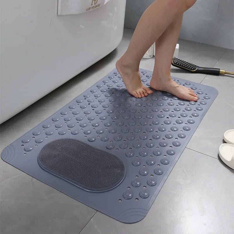 Hommfer – Tapis de Douche Antidérapant avec Nettoyeur de Pieds - Hommfer