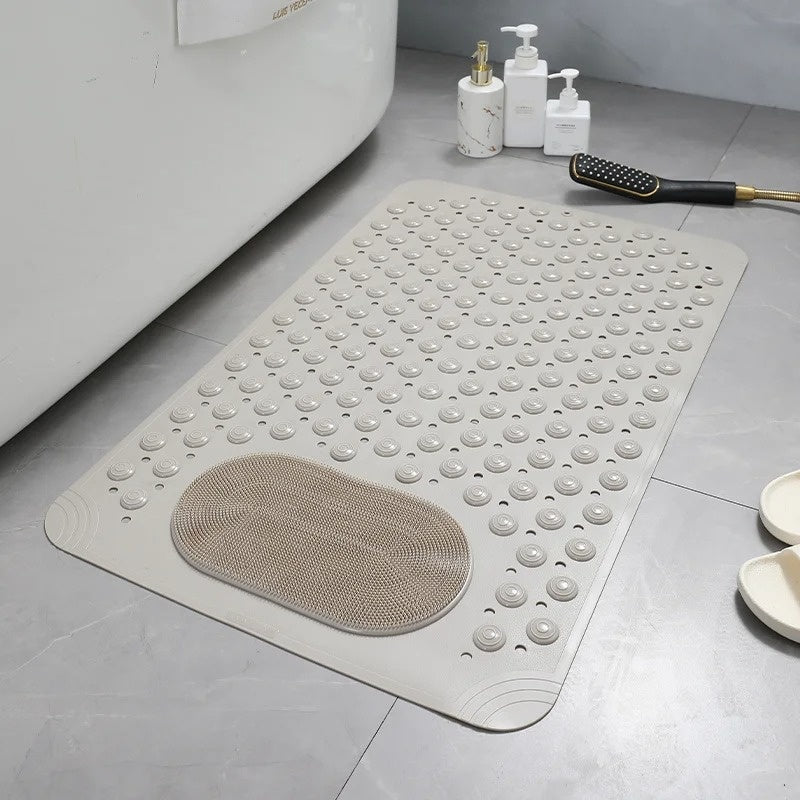 Hommfer – Tapis de Douche Antidérapant avec Nettoyeur de Pieds - Hommfer