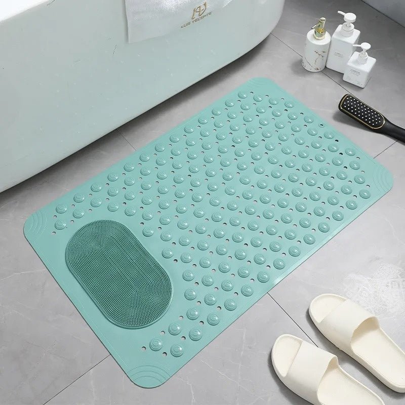 Hommfer – Tapis de Douche Antidérapant avec Nettoyeur de Pieds - Hommfer