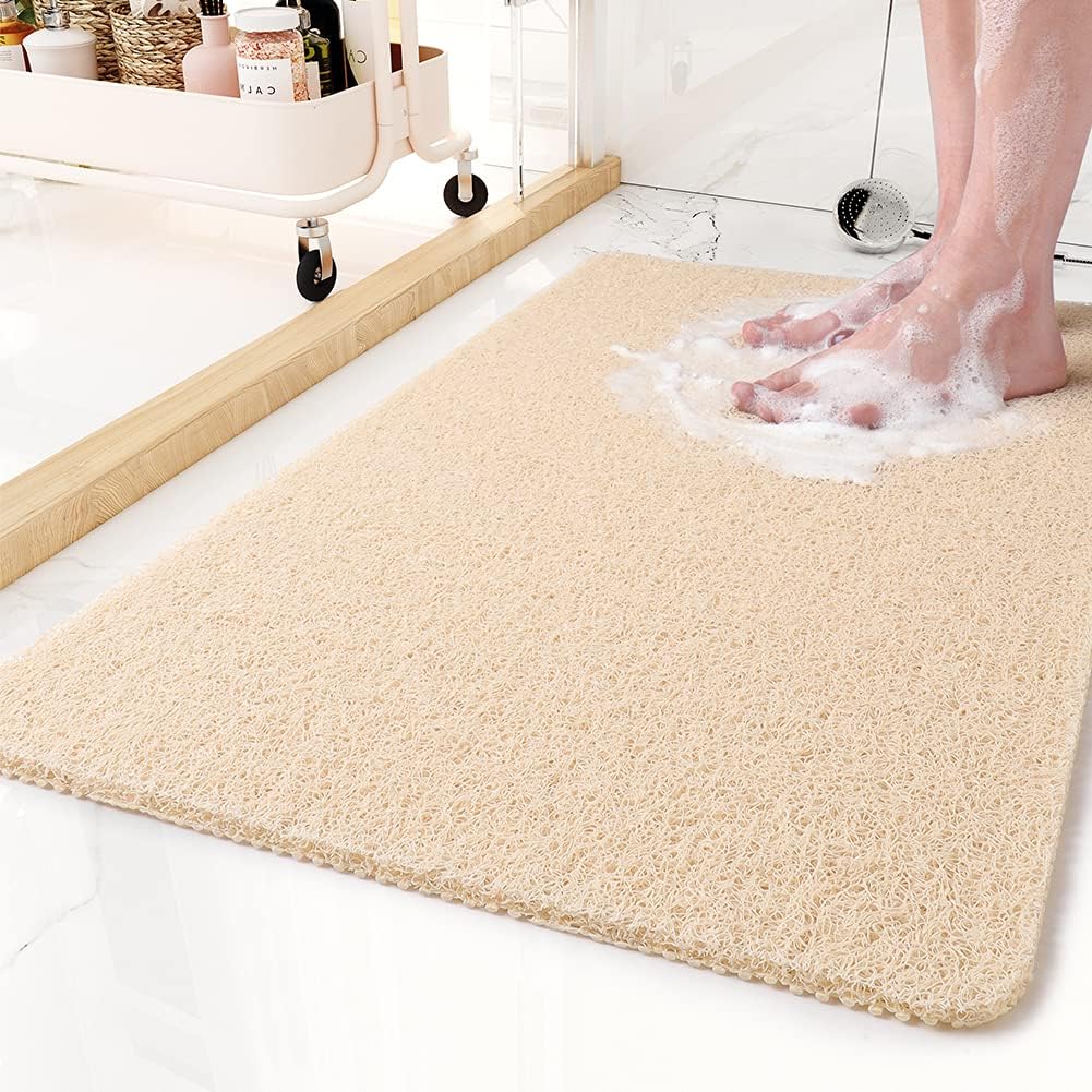 Hommfer – Tapis de Douche Antidérapant en Velours Doux - Hommfer