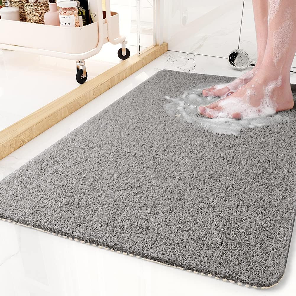 Hommfer – Tapis de Douche Antidérapant en Velours Doux - Hommfer