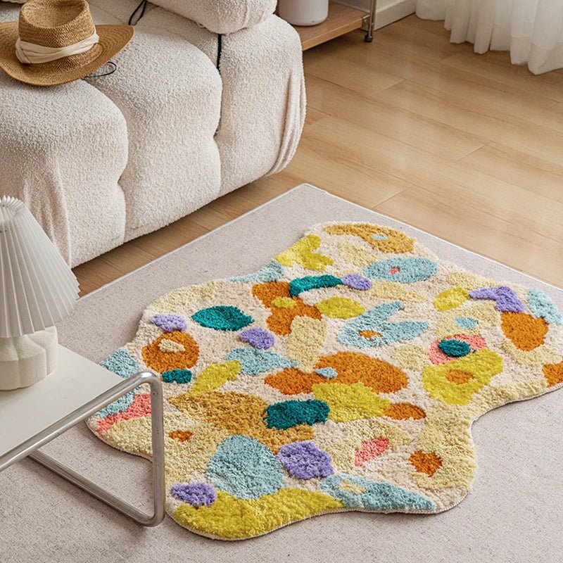 Hommfer – Tapis de Salon Forestier Asymétrique - Hommfer