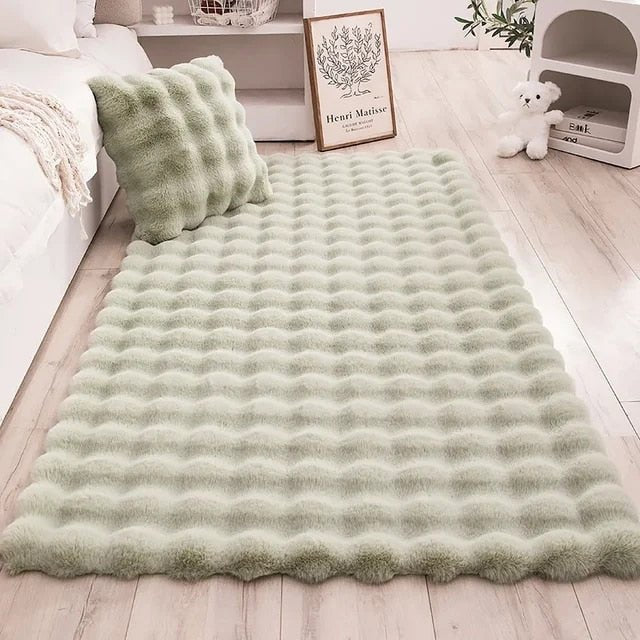Hommfer – Tapis Rectangulaire Doux en Plusieurs Couleurs - Hommfer