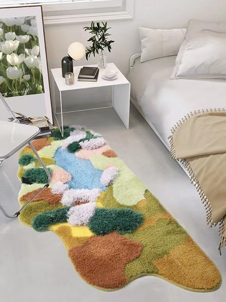 Hommfer – Tapis Tufté Effet Prairie 3D - Hommfer
