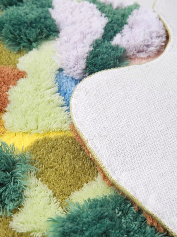 Hommfer – Tapis Tufté Effet Prairie 3D - Hommfer