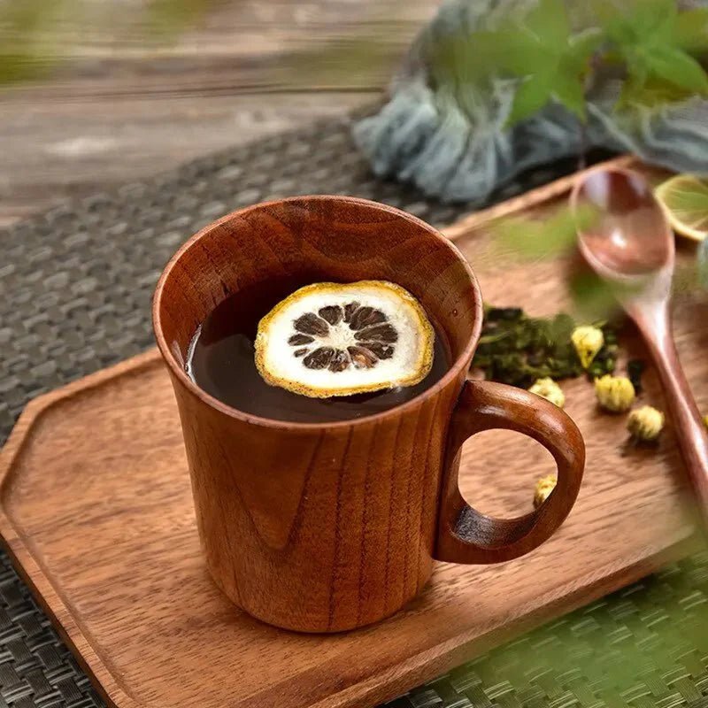 Hommfer – Tasse en Bois Naturel au Charme Authentique - Hommfer
