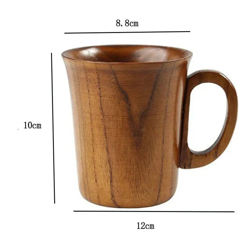 Hommfer – Tasse en Bois Naturel au Charme Authentique - Hommfer