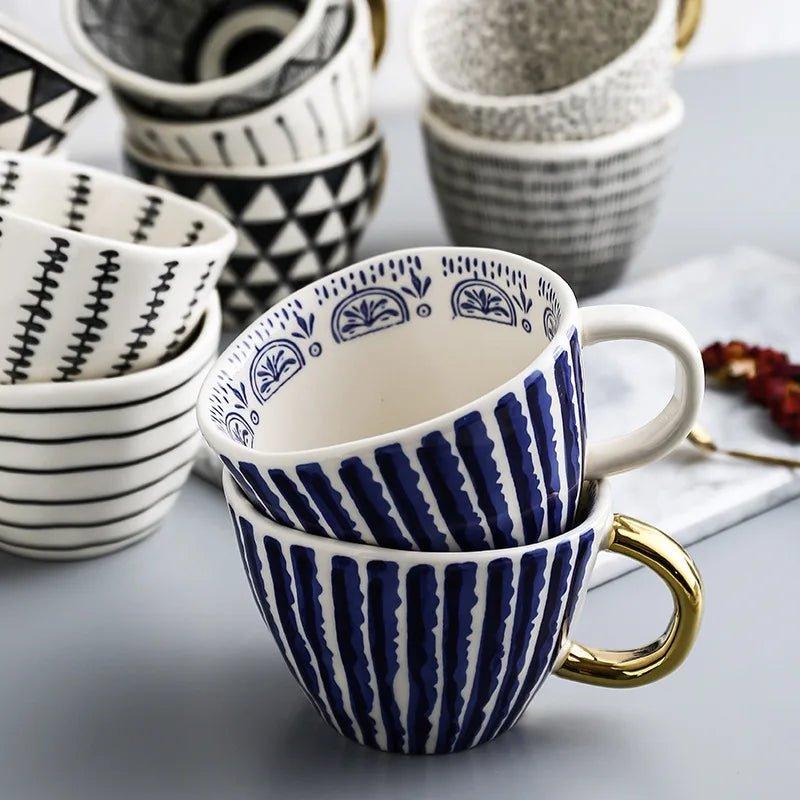 Hommfer – Tasses à thé Elégantes en Céramique - Hommfer