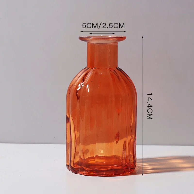 Hommfer - Vase à Fleurs en Verre Vintage - Hommfer