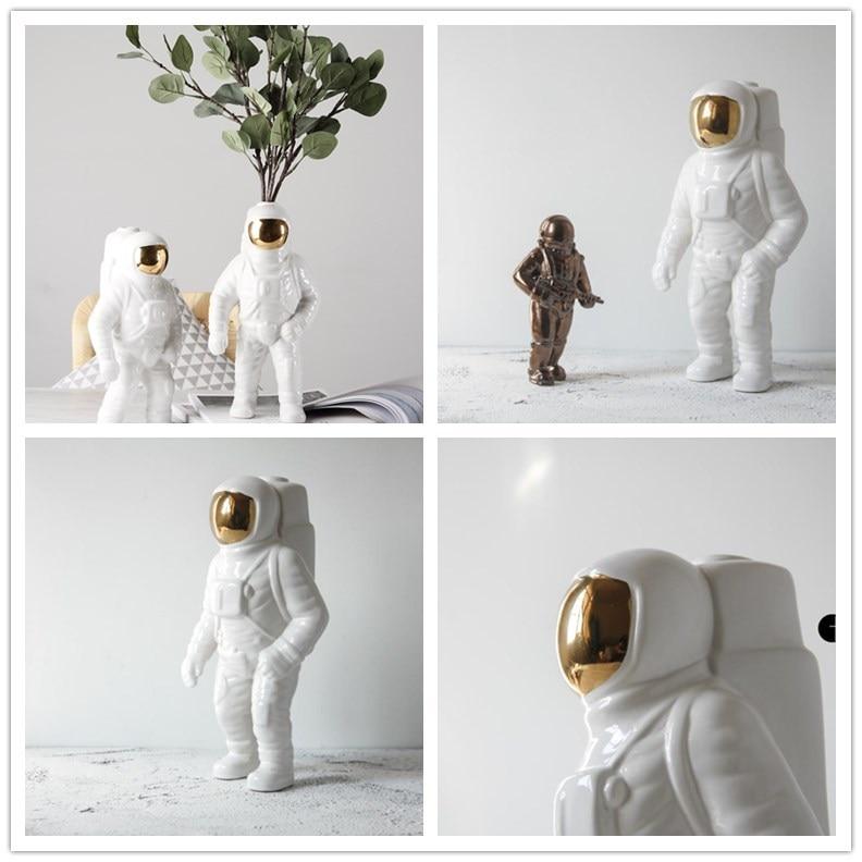Hommfer – Vase Astronaute en Céramique - Hommfer