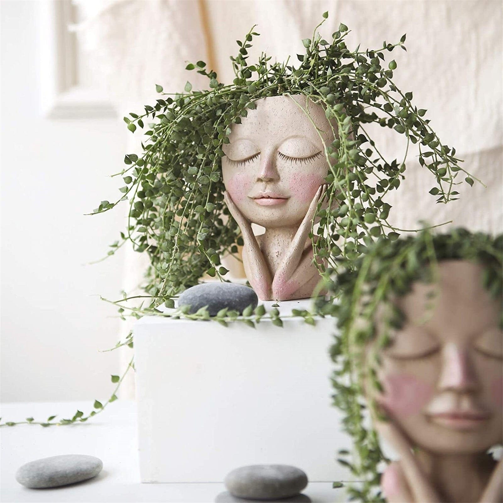 Hommfer – Vase Cactus en Résine Décoratif - Hommfer