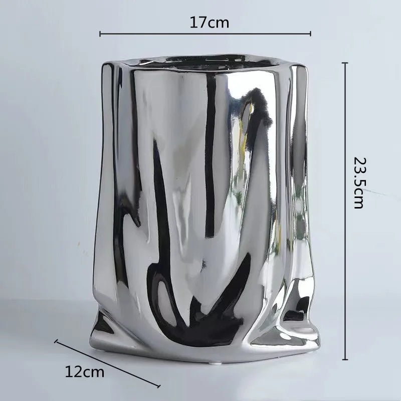Hommfer – Vase Céramique Ondulé Moderne - Hommfer