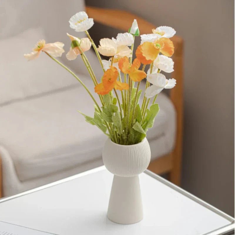 Hommfer - Vase Élégant en céramique crème - Hommfer