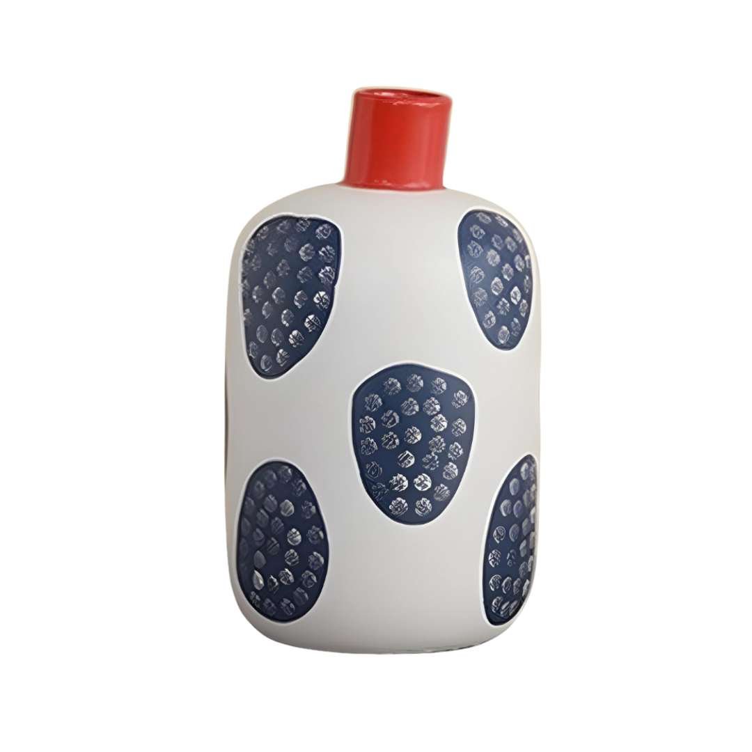 Hommfer – Vase en Céramique à Motifs Graphiques Dotta - Hommfer