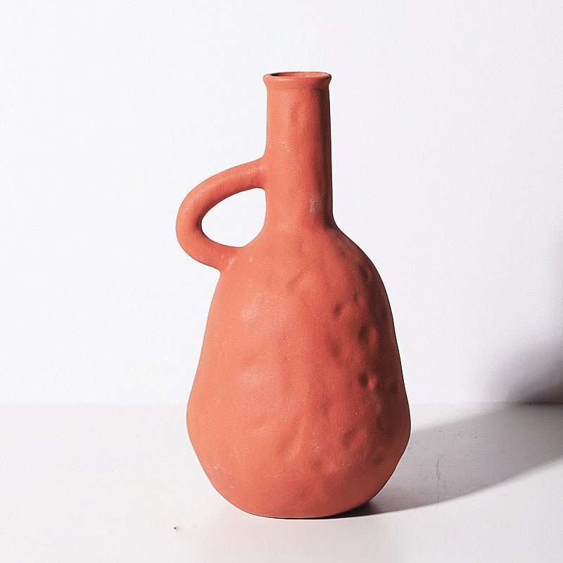 Hommfer – Vase en Céramique Texturée pour Décor de Salon - Hommfer