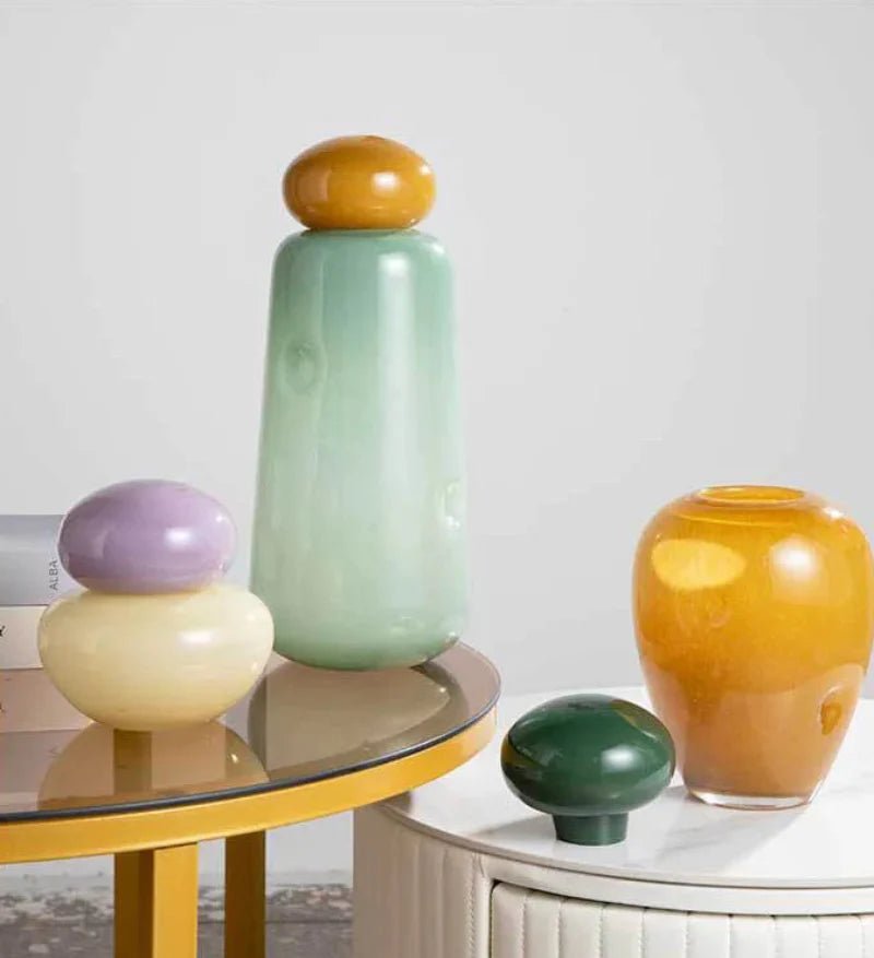 Hommfer – Vase en Verre Brillant Pebble - Hommfer