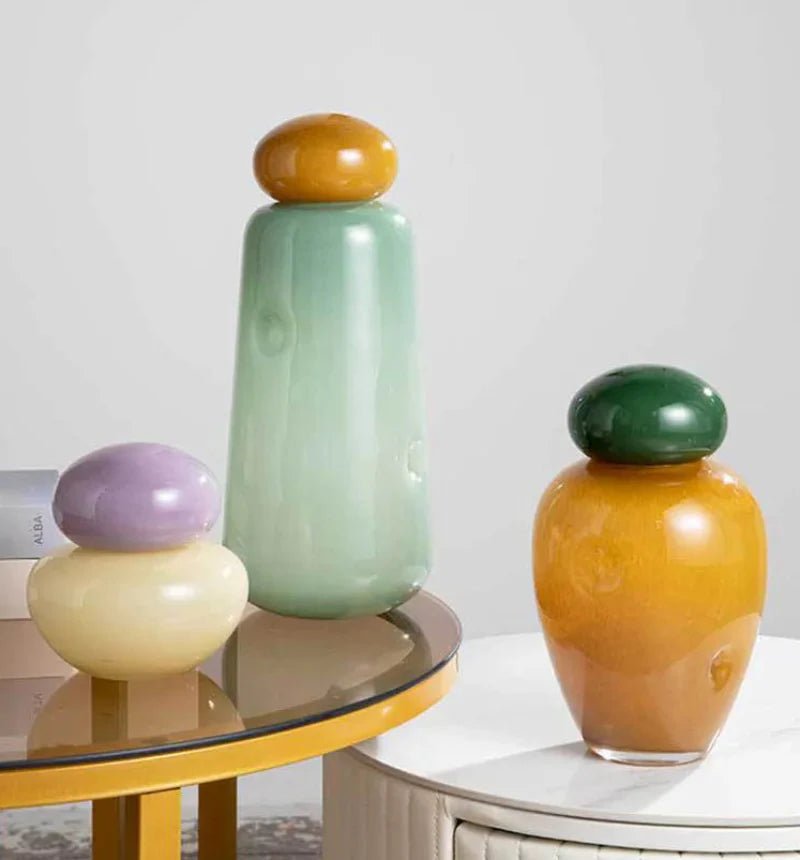 Hommfer – Vase en Verre Brillant Pebble - Hommfer