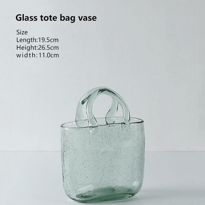 Hommfer – Vase en Verre Design Forme Sac à Main - Hommfer