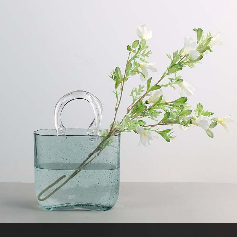 Hommfer – Vase en Verre Design Forme Sac à Main - Hommfer