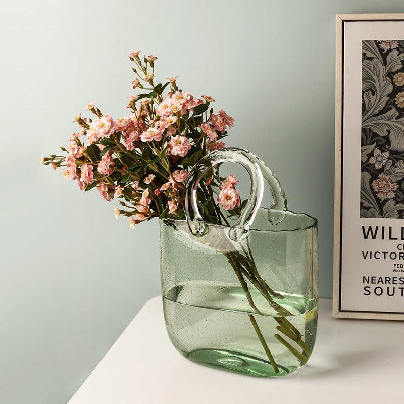 Hommfer – Vase en Verre Design Forme Sac à Main - Hommfer