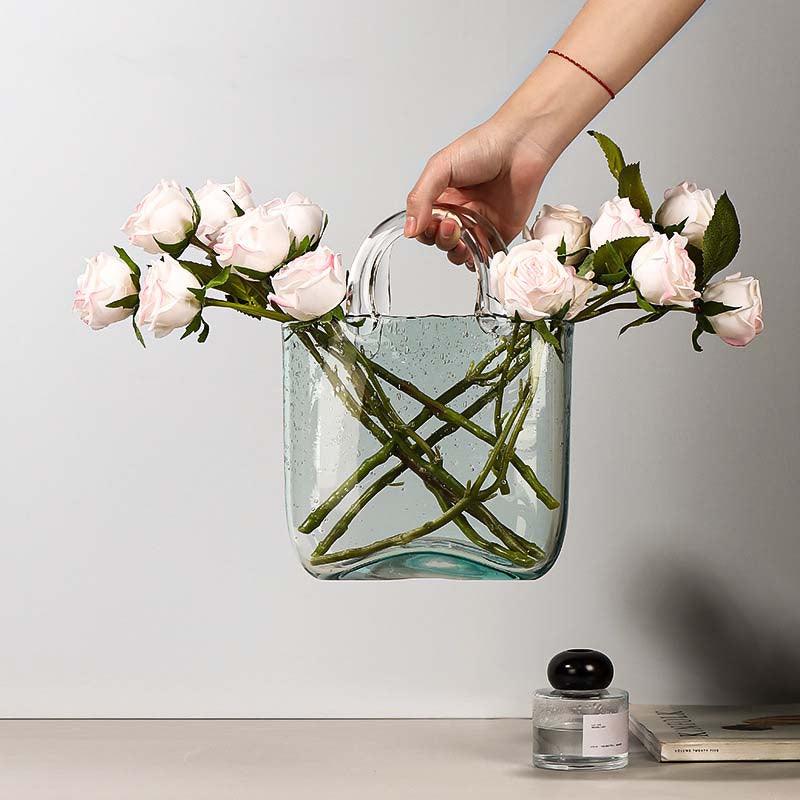 Hommfer – Vase en Verre Design Forme Sac à Main - Hommfer