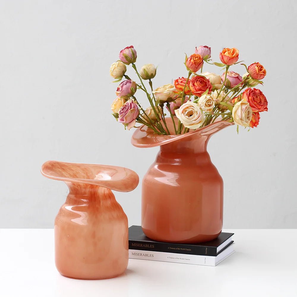 Hommfer – Vase en Verre Sculptural Flora - Hommfer