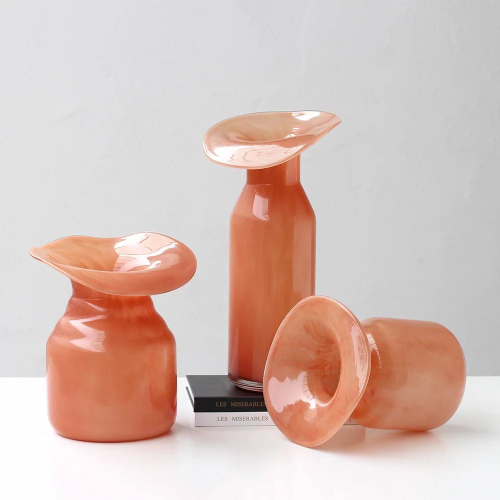 Hommfer – Vase en Verre Sculptural Flora - Hommfer