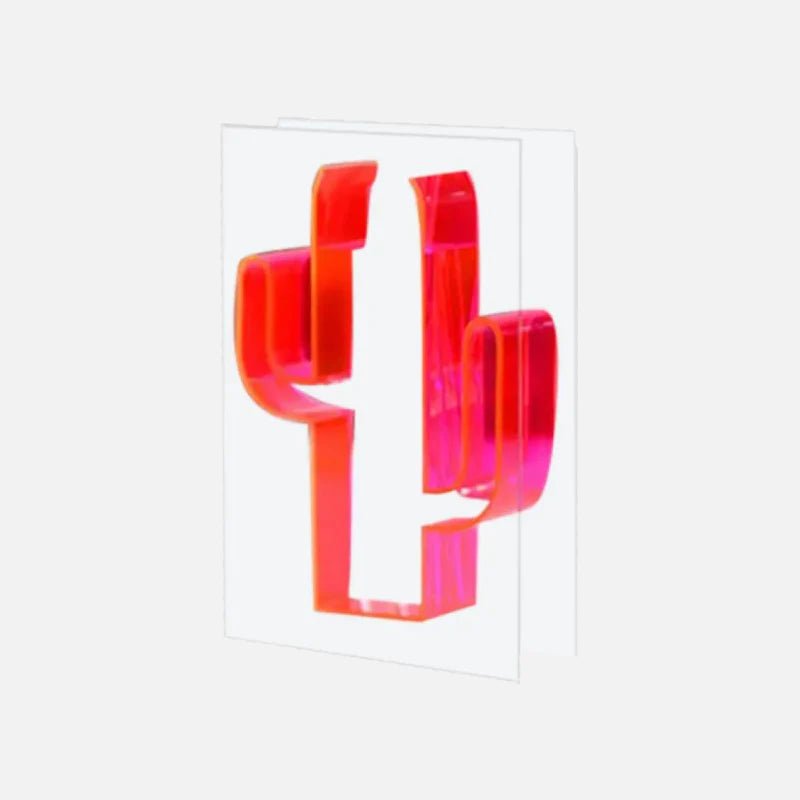 Hommfer – Vase et Organisateur de Bureau Cactus Néon - Hommfer