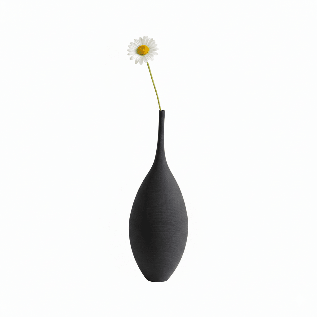 Hommfer – Vase Haut en Céramique Style Art Déco - Hommfer
