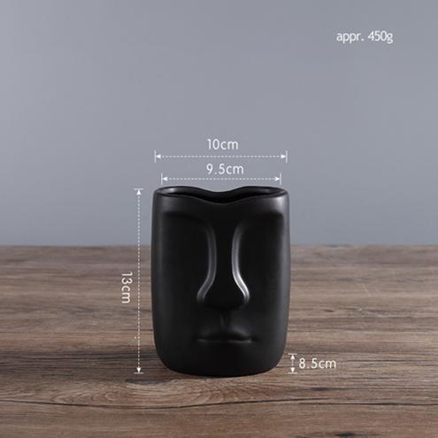 Hommfer – Vase Tête Abstraite en Céramique - Hommfer
