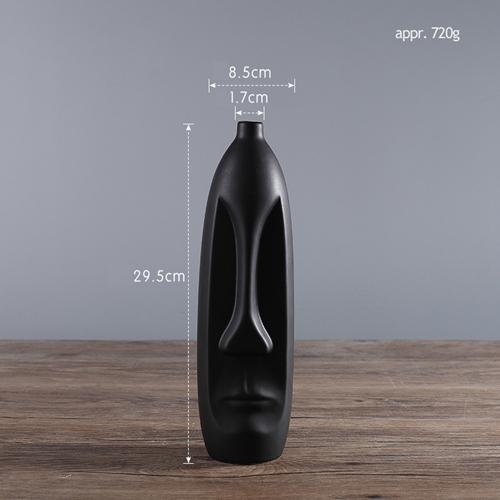 Hommfer – Vase Tête Abstraite en Céramique - Hommfer