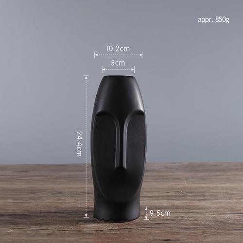 Hommfer – Vase Tête Abstraite en Céramique - Hommfer
