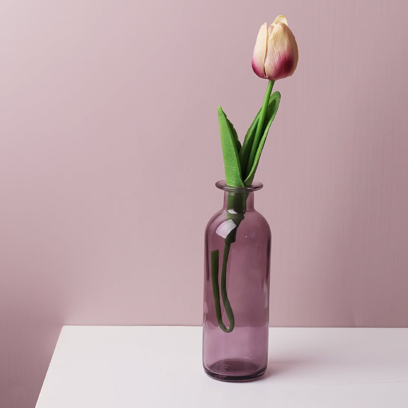 Hommfer - Vases en Verre Coloré pour la Salle de Bain - Hommfer