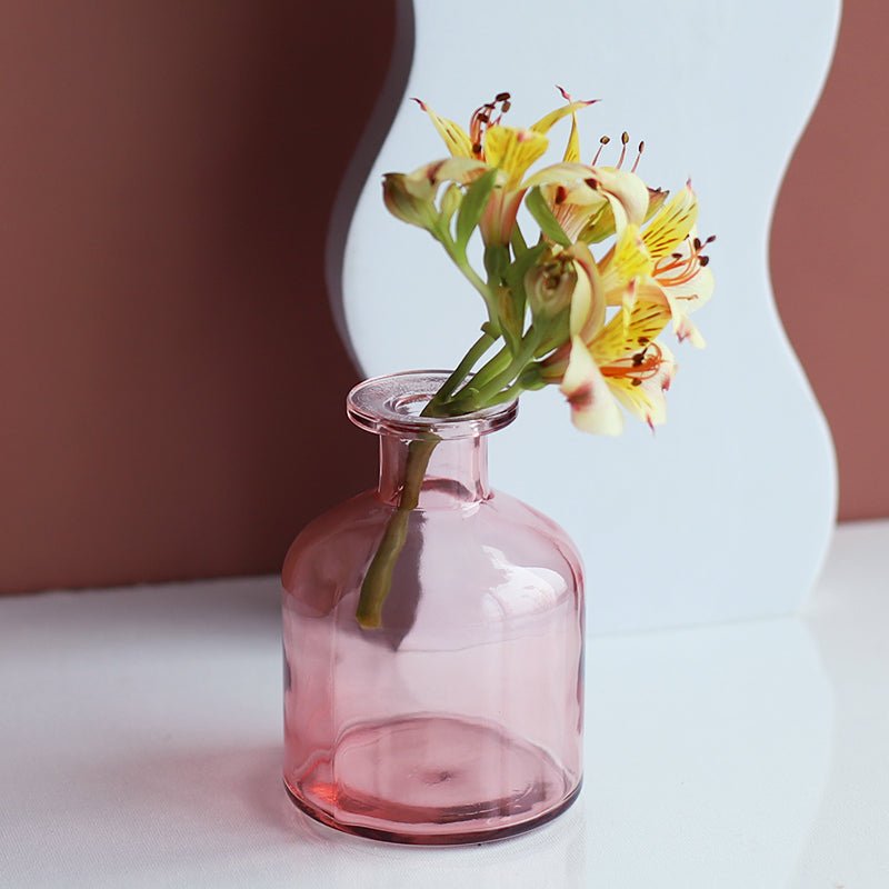 Hommfer - Vases en Verre Coloré pour la Salle de Bain - Hommfer