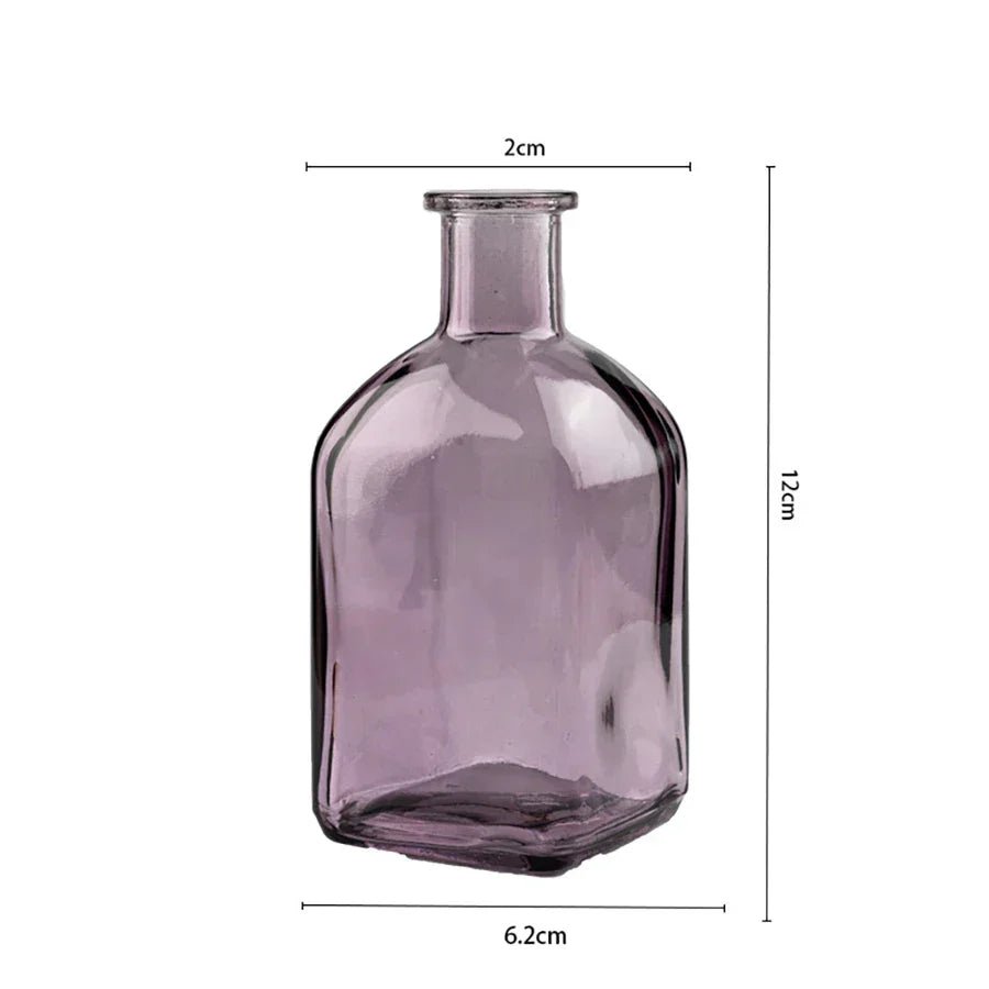 Hommfer - Vases en Verre Colorés pour Fleurs - Hommfer
