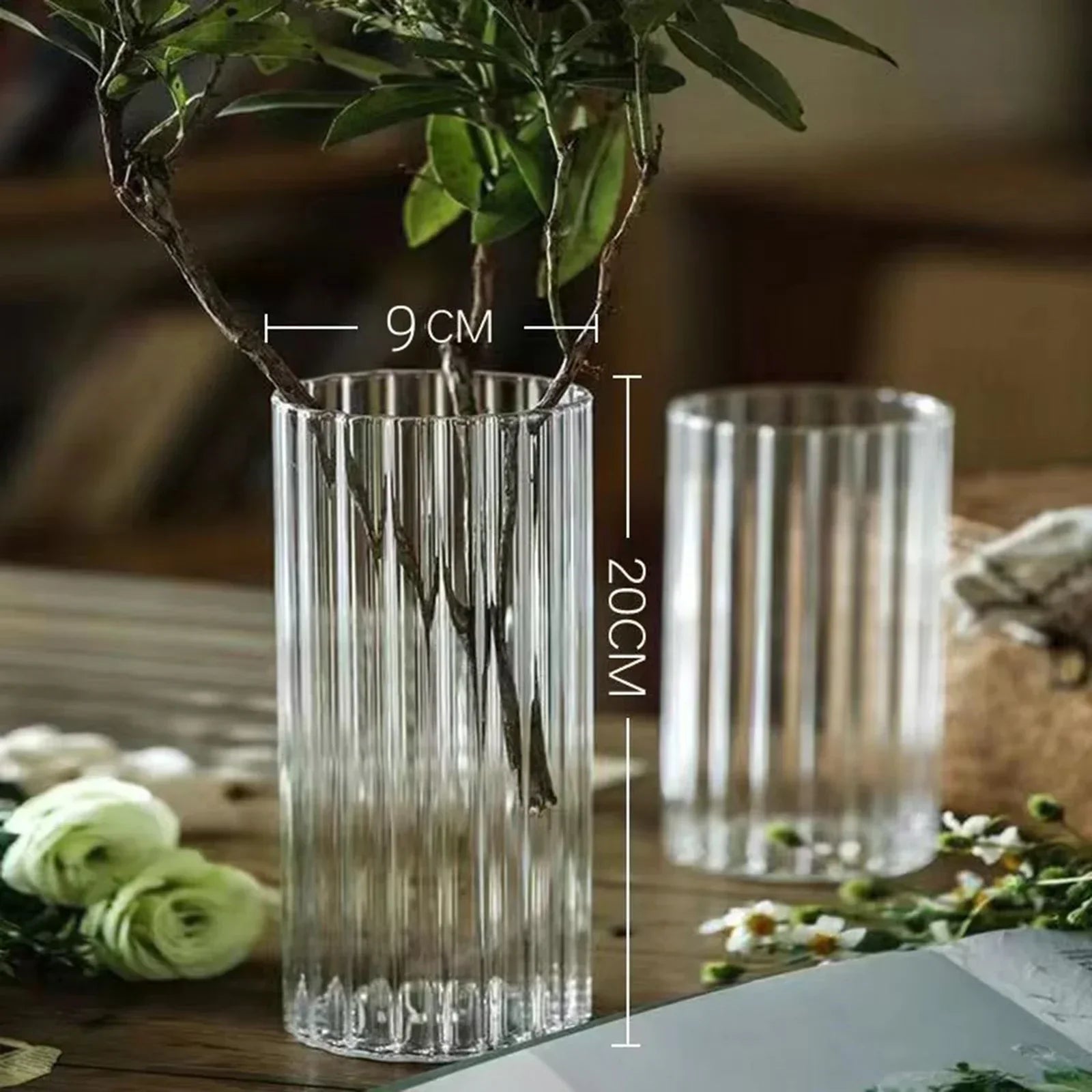 Hommfer - Vases en Verre Minimalistes pour Décoration - Hommfer