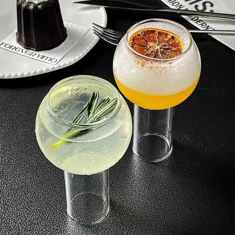 Hommfer – Verre à Cocktail Élancé en Verre Borosilicaté - Hommfer