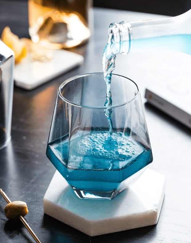 Hommfer – Verres à Cocktail Hexagonaux - Hommfer