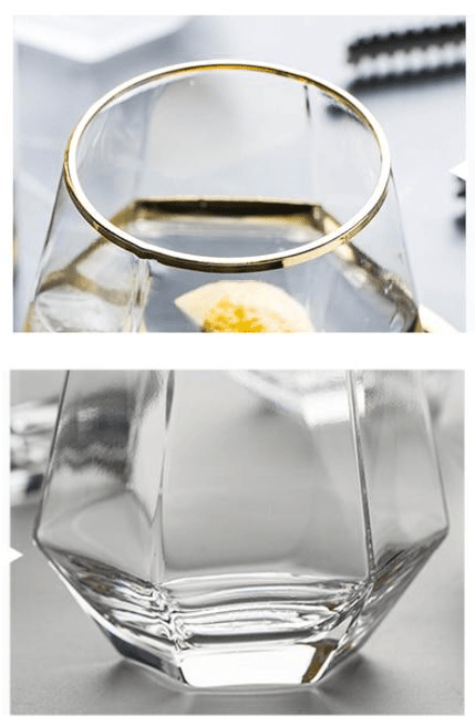 Hommfer – Verres à Cocktail Hexagonaux - Hommfer