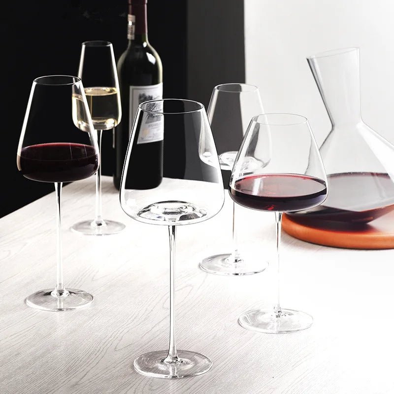 Hommfer – Verres à vin et à champagne en cristal faits main (lot de 2, 4 ou 6) - Hommfer