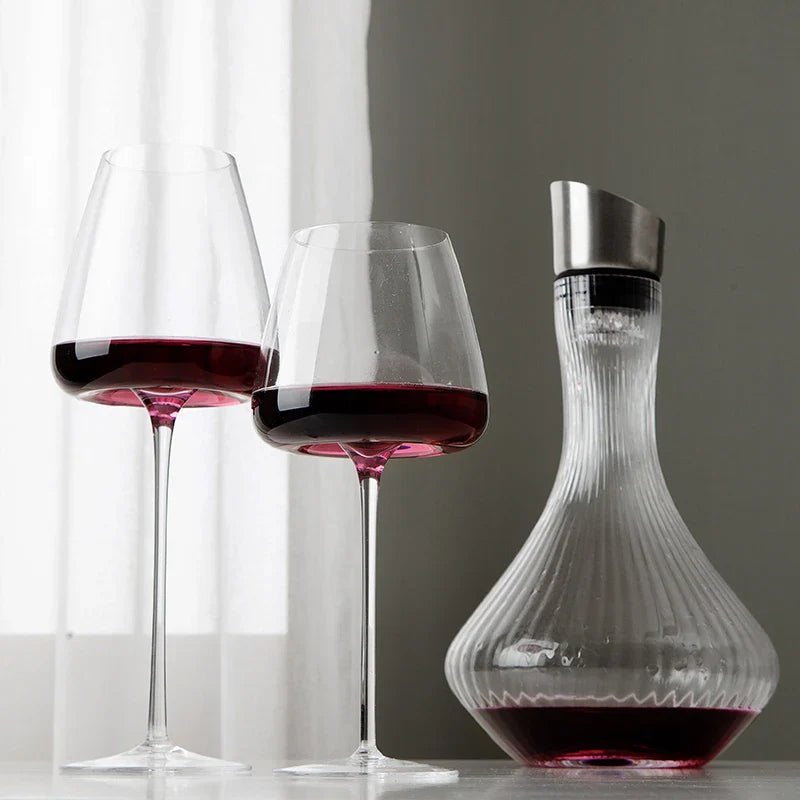 Hommfer – Verres à vin et à champagne en cristal faits main (lot de 2, 4 ou 6) - Hommfer