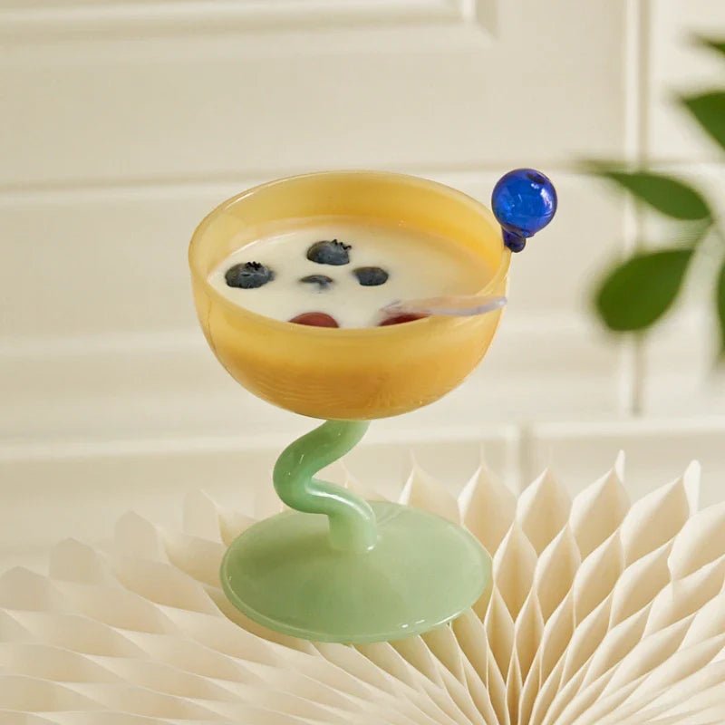 Hommfer – Verres Bols Eva en Verre Soufflé Coloré - Hommfer