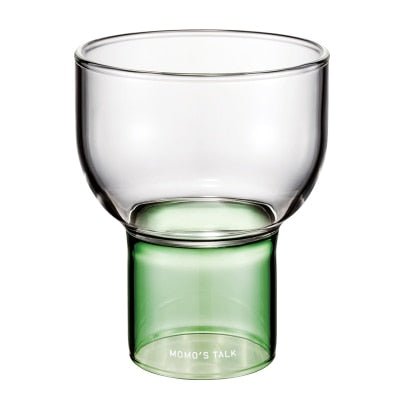 Hommfer – Verres et Carafe en Cristal Coloré Demi - Lune - Hommfer