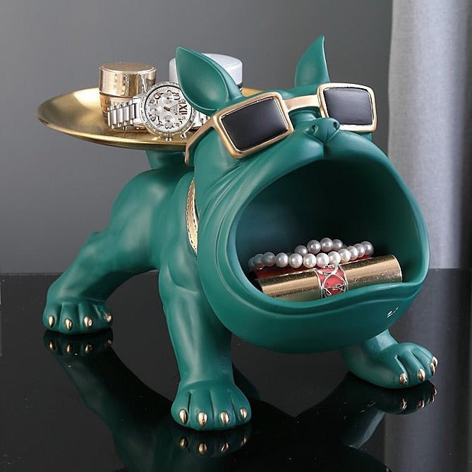 Hommfer – Vide - Poches Bulldog Bodybuilder en Résine - Hommfer